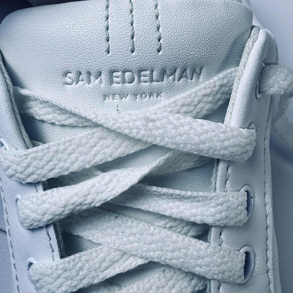 Sam Edelman Ethyl Leather Sneakers Women's Size 7 - Picture 10 of 13